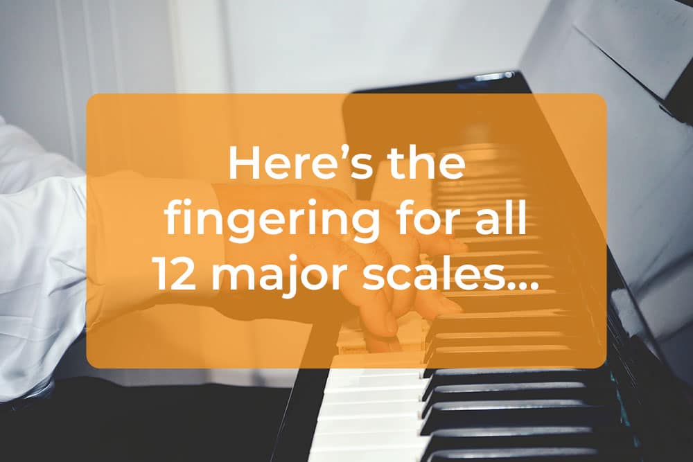 Here's the fingering for all 12 major scales... - Hear and Play Music ...